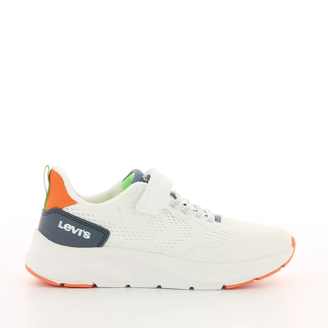 Image (2) de la chaussures Levi's - Baskets Blanc en Textile