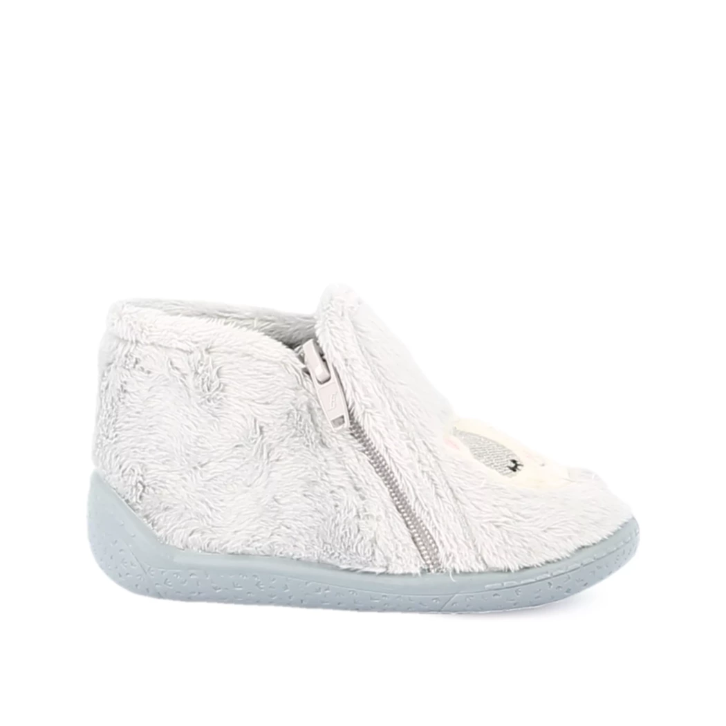 Image (2) de la chaussures Bossi - Pantoufles et Chaussons Gris en Textile