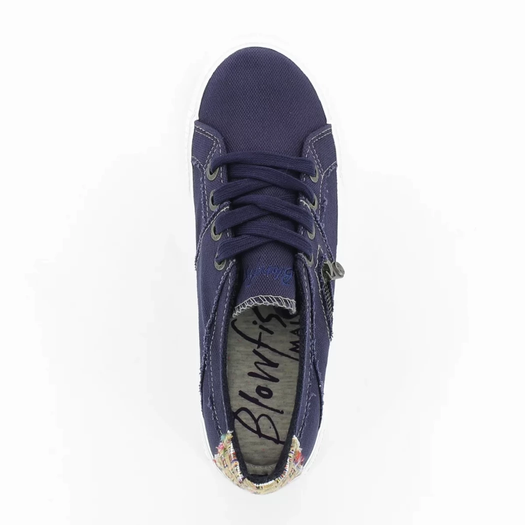 Image (6) de la chaussures Blowfish - Baskets Bleu en Textile