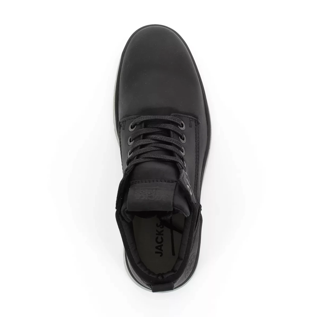 Image (6) de la chaussures Jack & Jones - Bottines Noir en Cuir