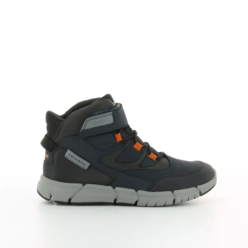 Image (2) de la chaussures Geox - Bottines Noir en Cuir