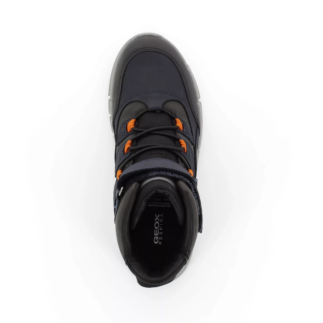 Image (6) de la chaussures Geox - Bottines Noir en Cuir