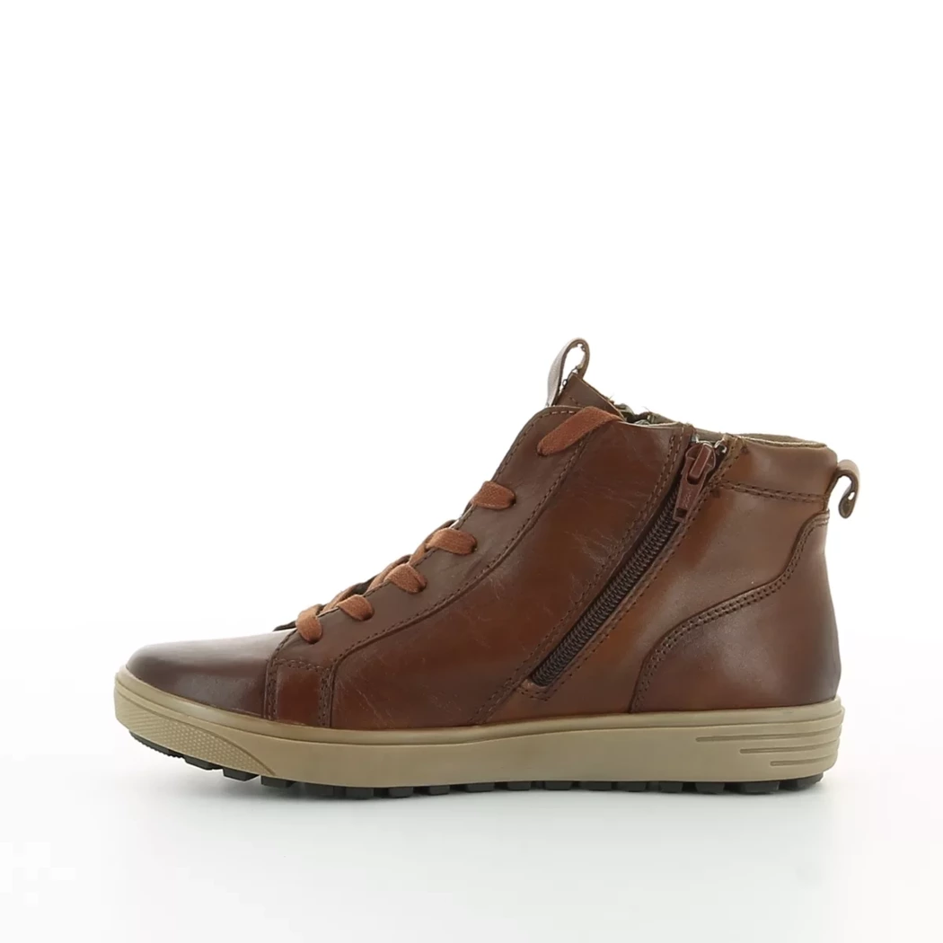 Image (4) de la chaussures Jana - Bottines Cuir naturel / Cognac en Cuir