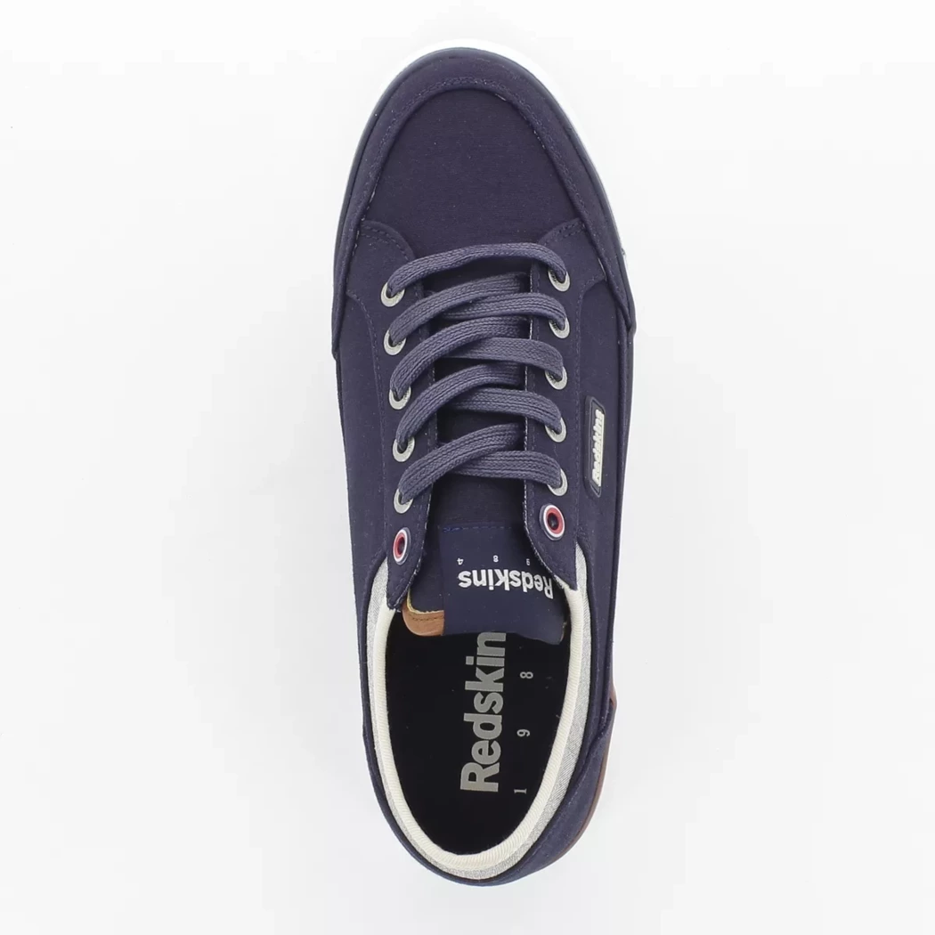 Image (6) de la chaussures Redskins - Chaussures à lacets Bleu en Textile