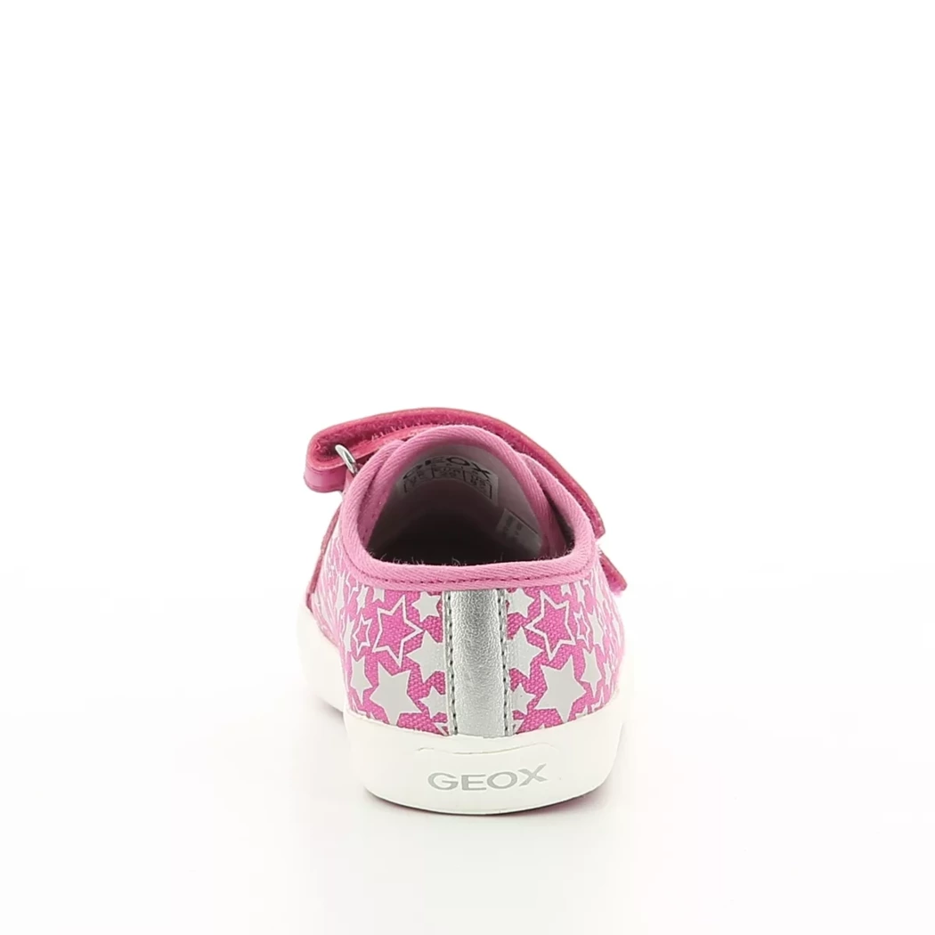 Image (3) de la chaussures Geox - Baskets Rose en Textile