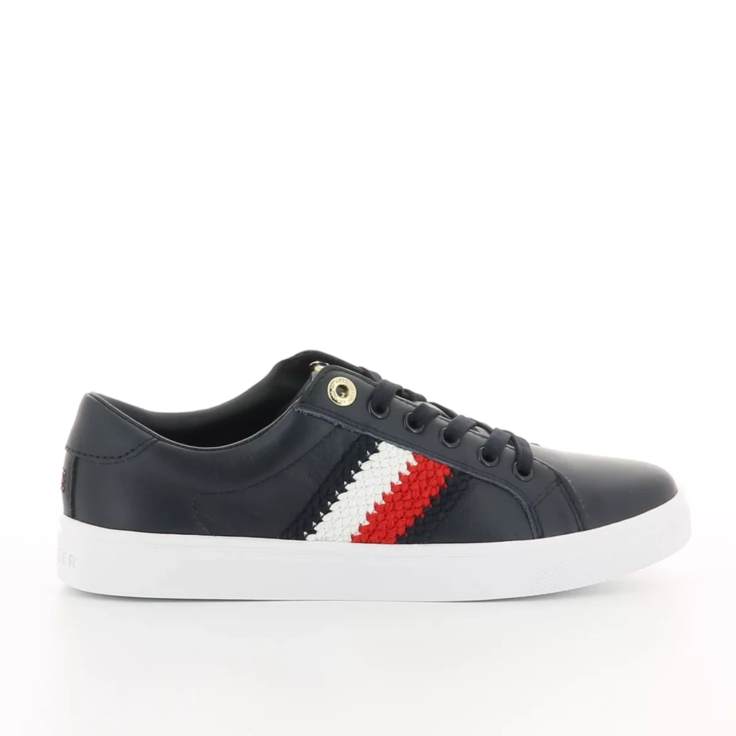 Image (2) de la chaussures Tommy Hilfiger - Baskets Bleu en Cuir