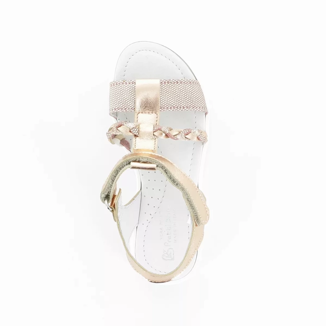 Image (6) de la chaussures Pretty Shoes - Sandales et Nu-Pieds Orange en Cuir