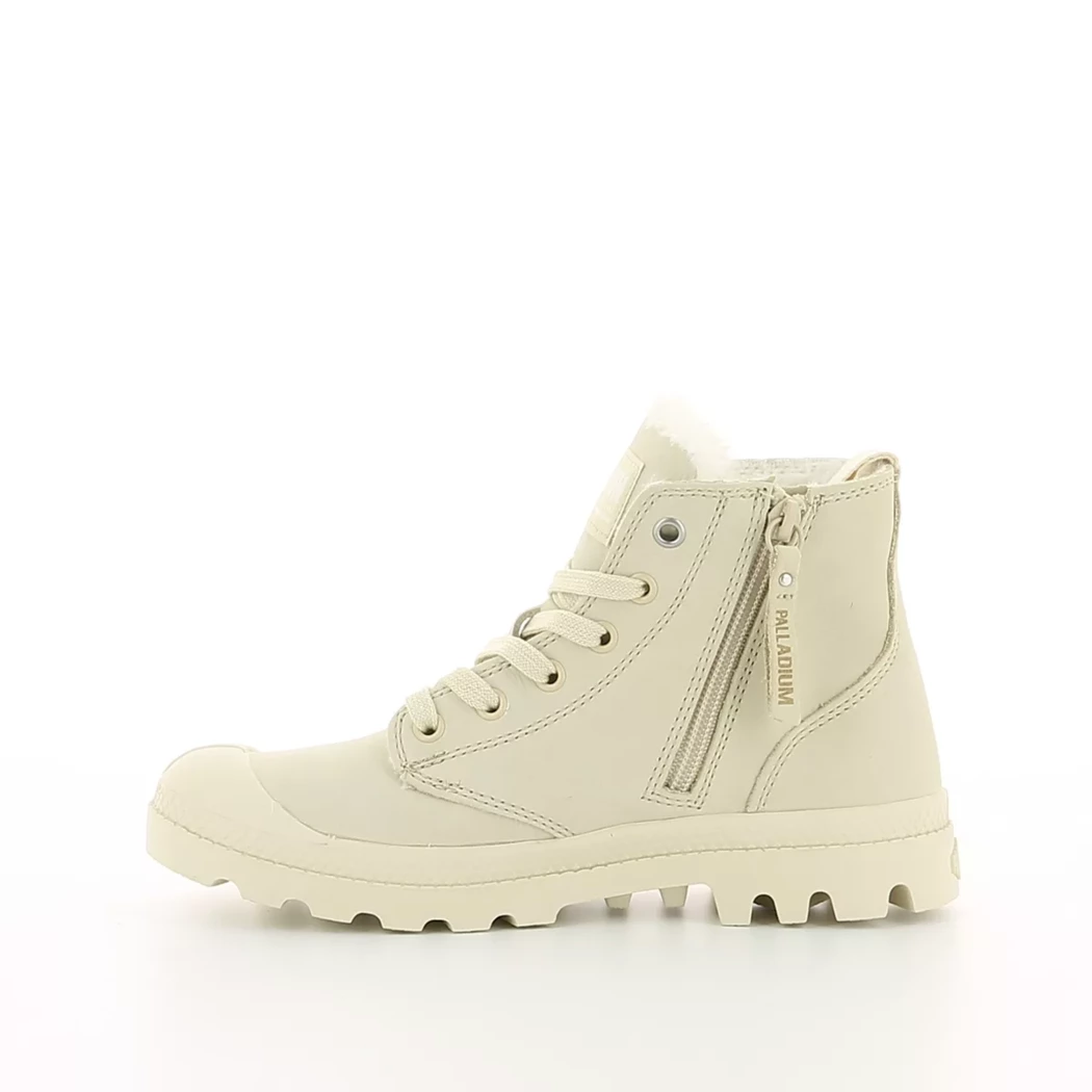 Image (4) de la chaussures Palladium - Bottines Beige en Cuir nubuck