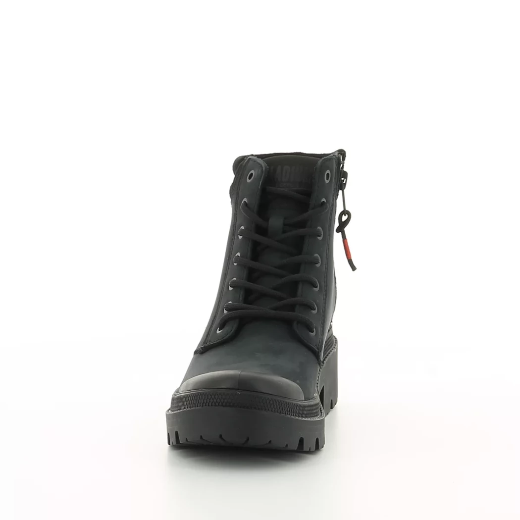 Image (5) de la chaussures Palladium - Bottines Noir en Cuir nubuck