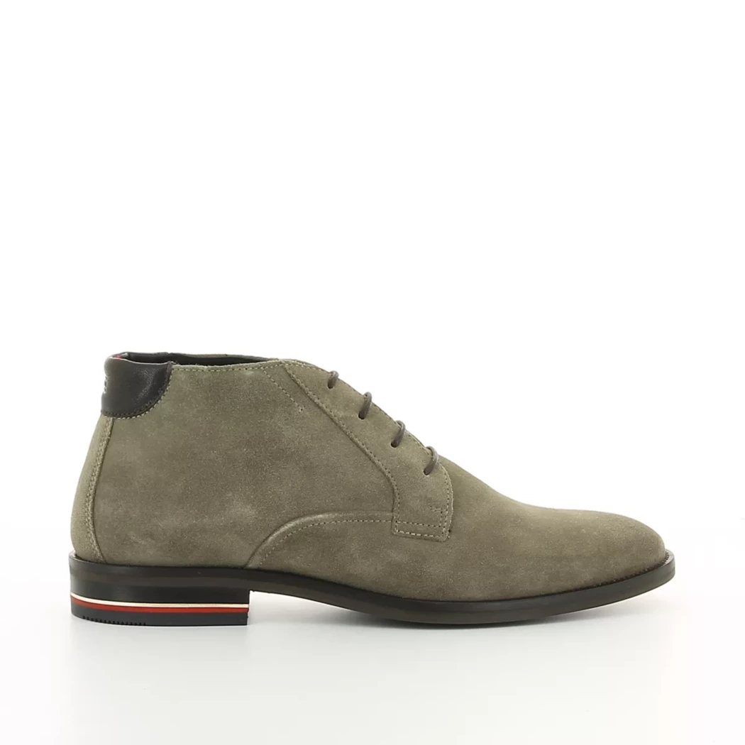 Image (2) de la chaussures Tommy jeans - Bottines Taupe en Cuir nubuck