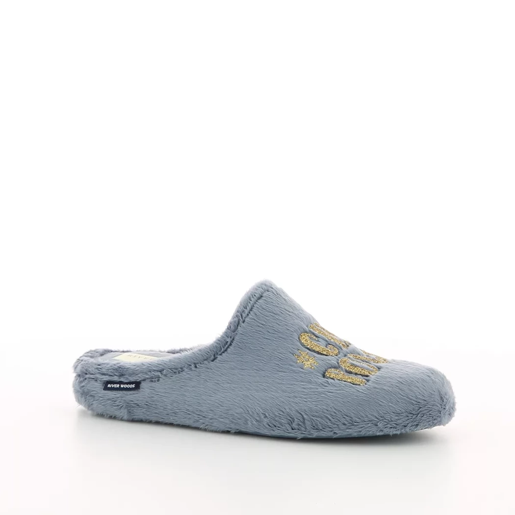 Image (1) de la chaussures Riverwoods - Pantoufles et Chaussons Bleu en Textile