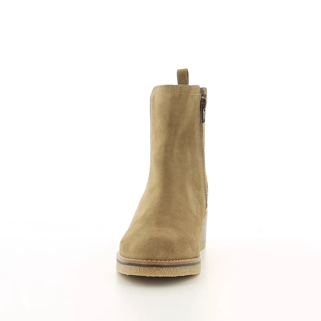 Image (5) de la chaussures Patricia Miller - Boots Taupe en Cuir nubuck