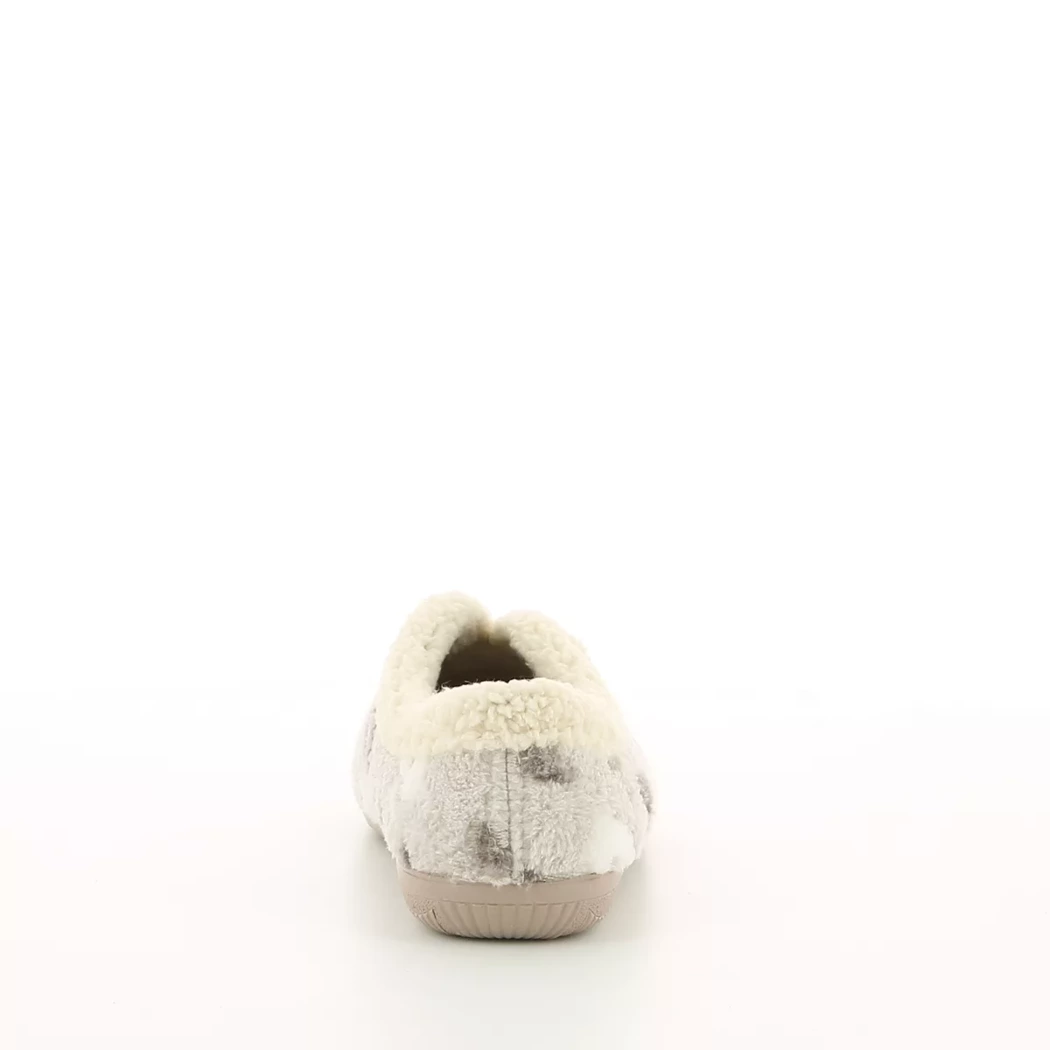 Image (3) de la chaussures Comfort Plus - Pantoufles et Chaussons Gris en Textile