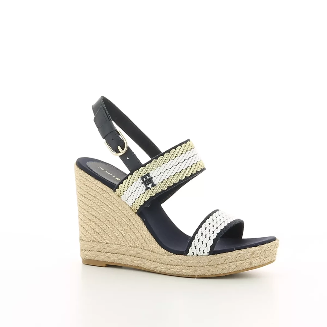 Image (1) de la chaussures Tommy Hilfiger - Sandales et Nu-Pieds Bleu en Textile