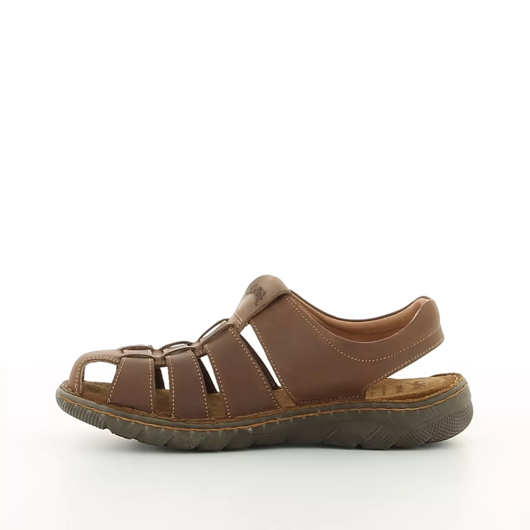 Image (4) de la chaussures Soft Walk - Sandales et Nu-Pieds Marron en Cuir