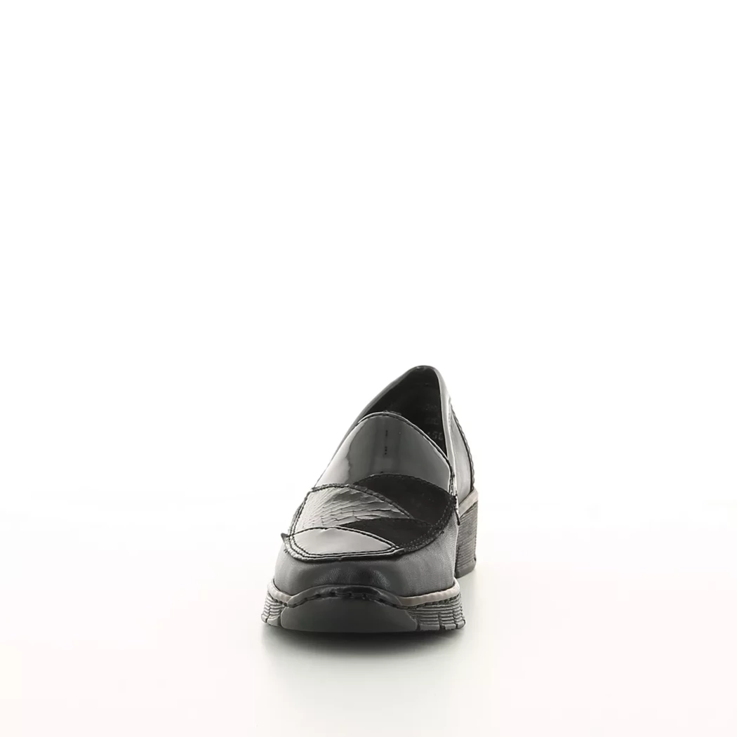 Image (5) de la chaussures Rieker - Mocassins Noir en Cuir