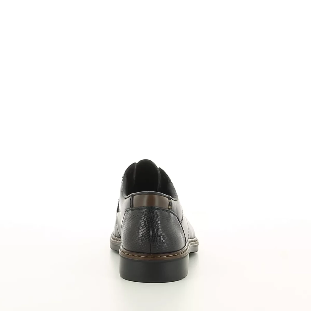 Image (3) de la chaussures Rieker - Chaussures à lacets Noir en Cuir