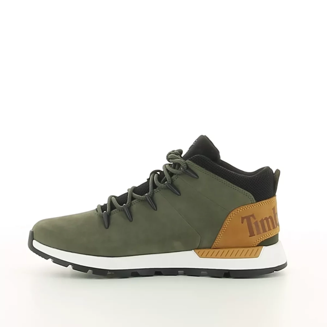 Image (4) de la chaussures Timberland - Bottines Vert en Cuir nubuck