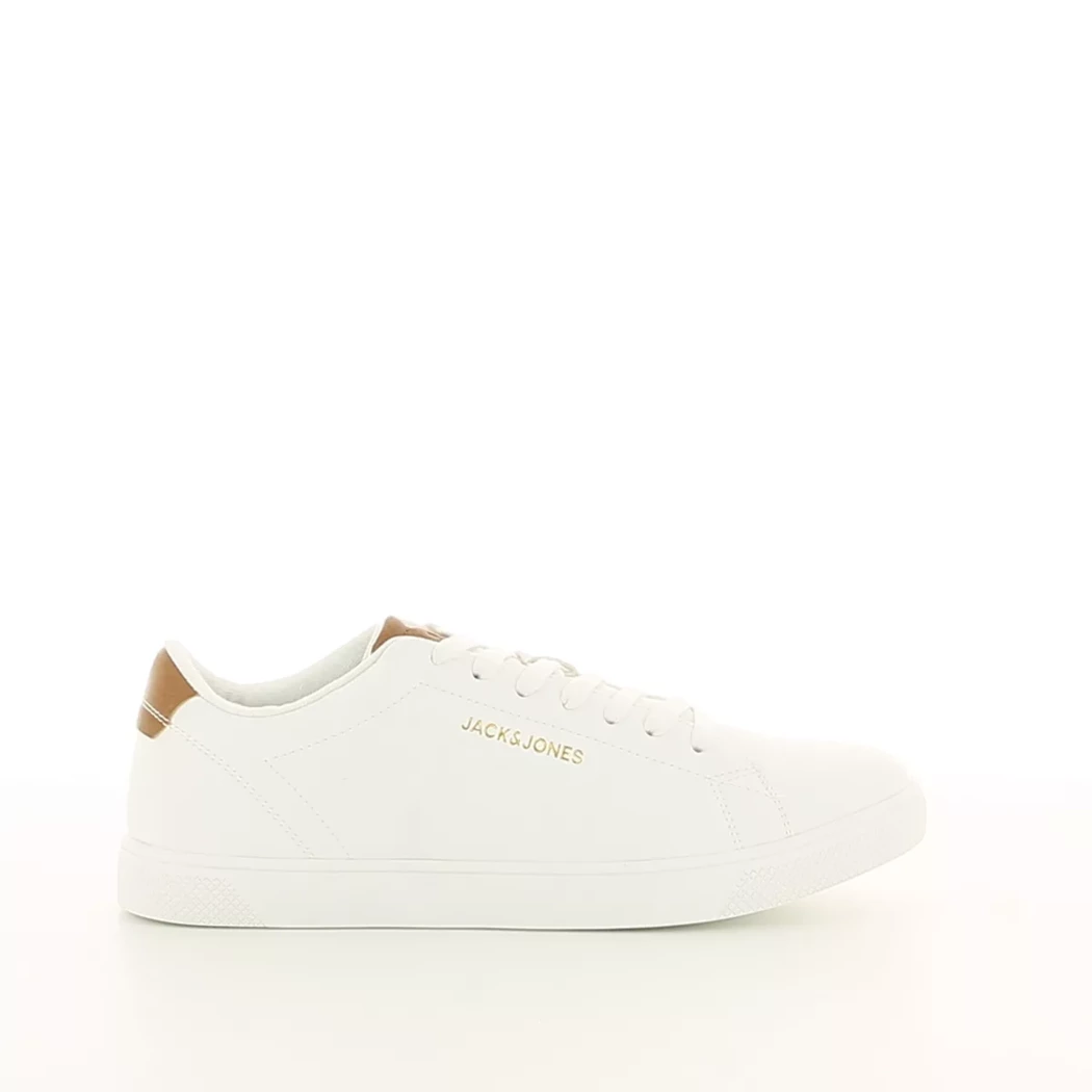 Image (2) de la chaussures Jack & Jones - Baskets Blanc en Cuir synthétique