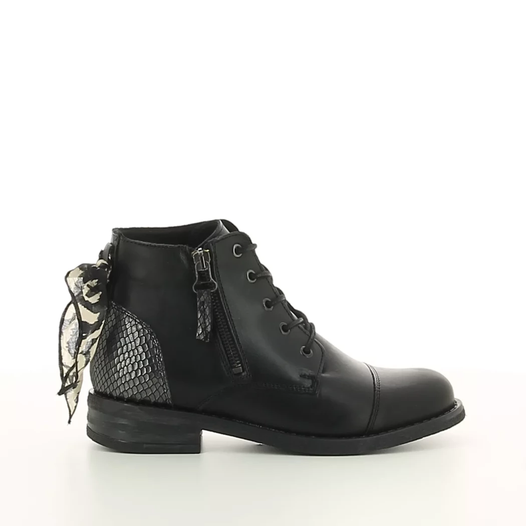 Image (2) de la chaussures Goodstep - Bottines Noir en Cuir