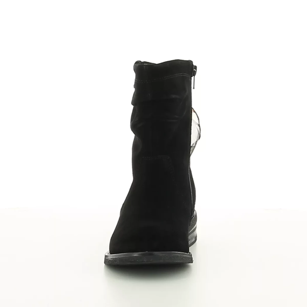 Image (5) de la chaussures Goodstep - Boots Noir en Cuir nubuck