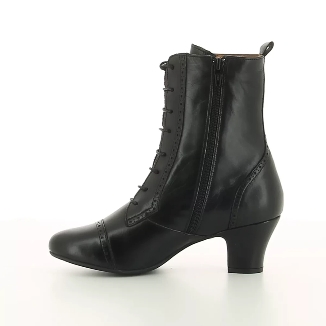 Image (4) de la chaussures Miz Mooz - Bottines Noir en Cuir