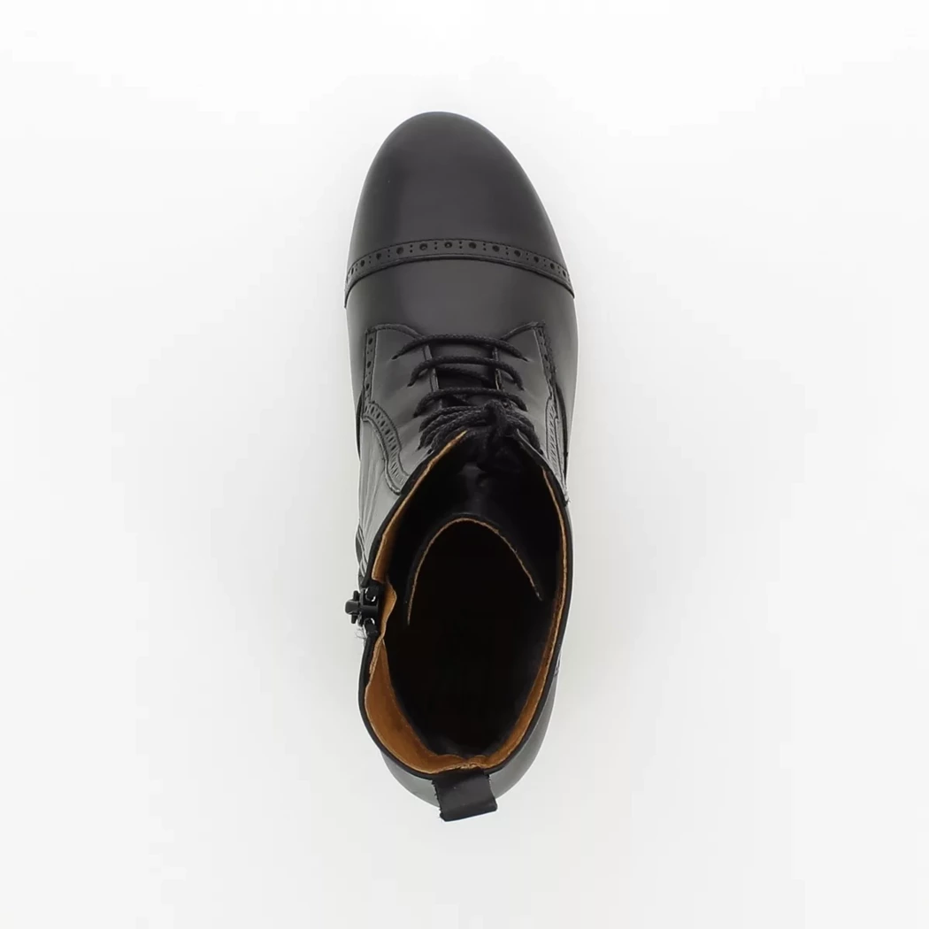 Image (6) de la chaussures Miz Mooz - Bottines Noir en Cuir