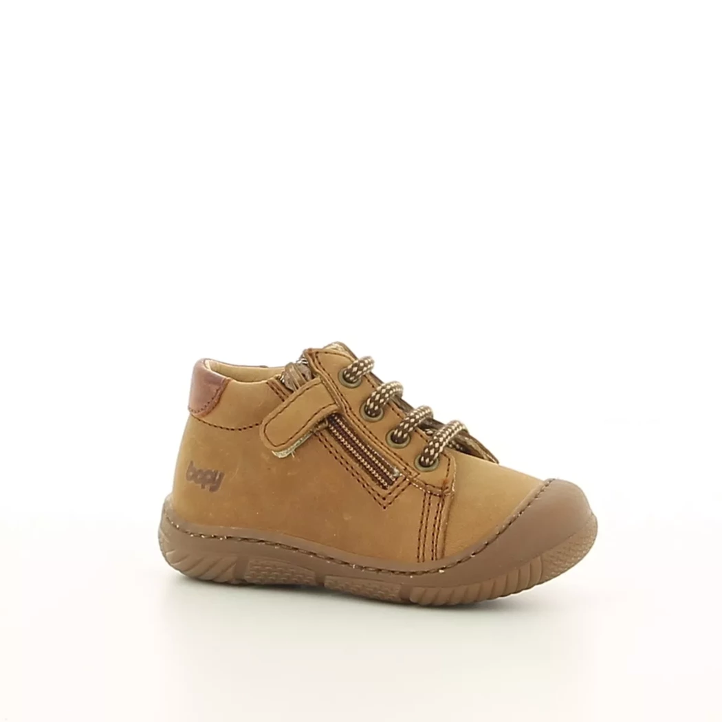 Image (1) de la chaussures Bopy - Bottines Cuir naturel / Cognac en Cuir nubuck