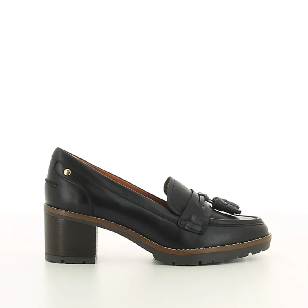 Image (2) de la chaussures Pikolinos - Mocassins Noir en Cuir
