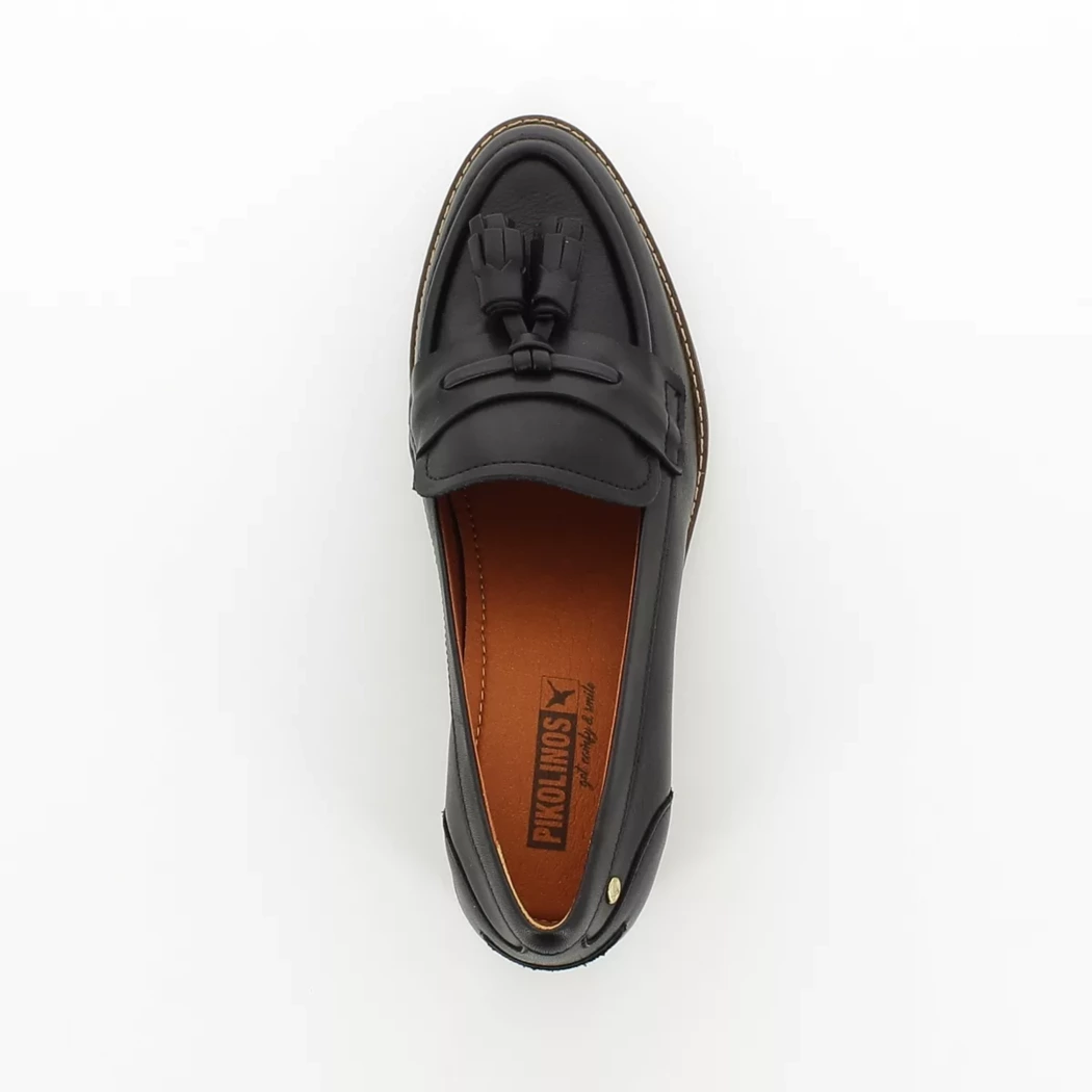 Image (6) de la chaussures Pikolinos - Mocassins Noir en Cuir