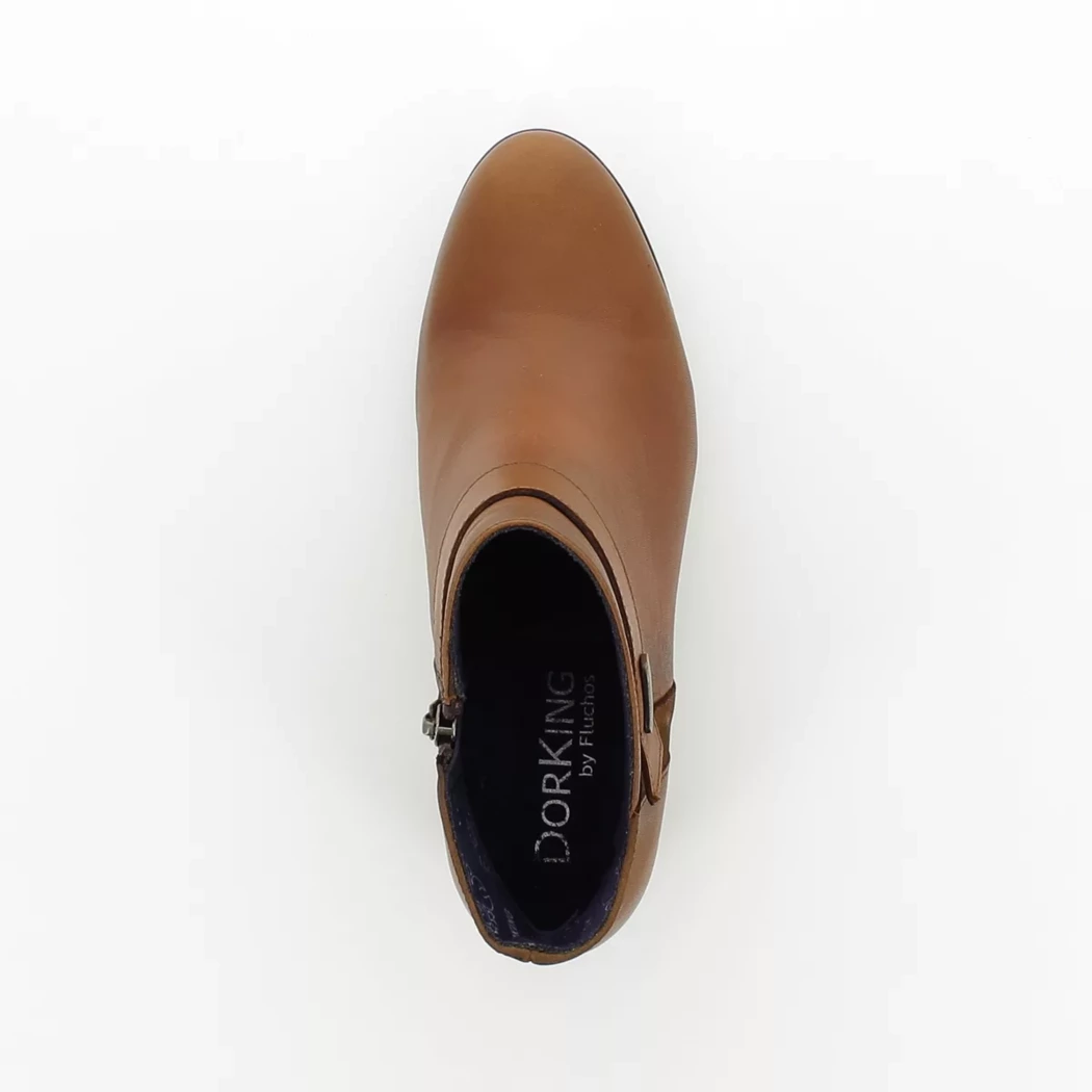 Image (6) de la chaussures Dorking - Boots Cuir naturel / Cognac en Cuir