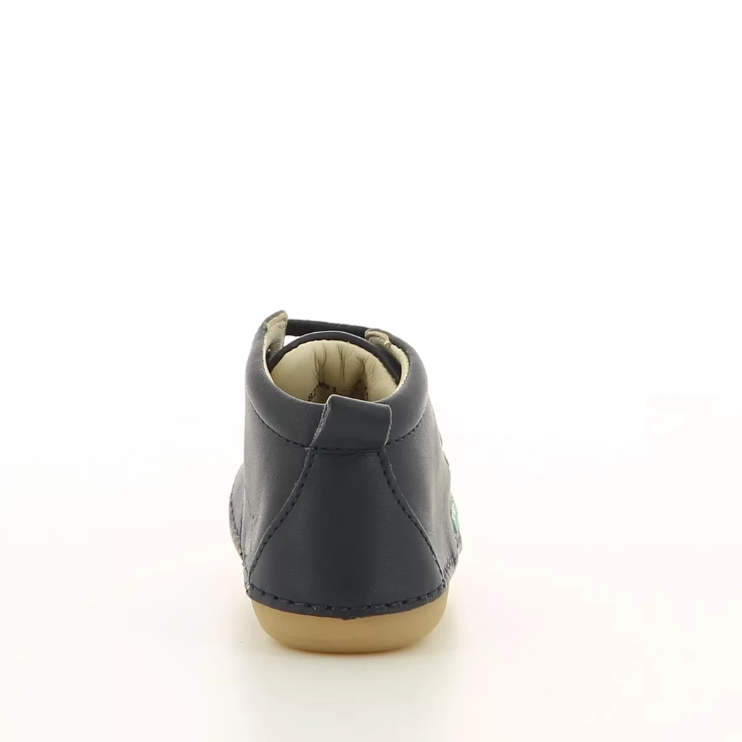 Image (3) de la chaussures Kickers - Bottines Bleu en Cuir
