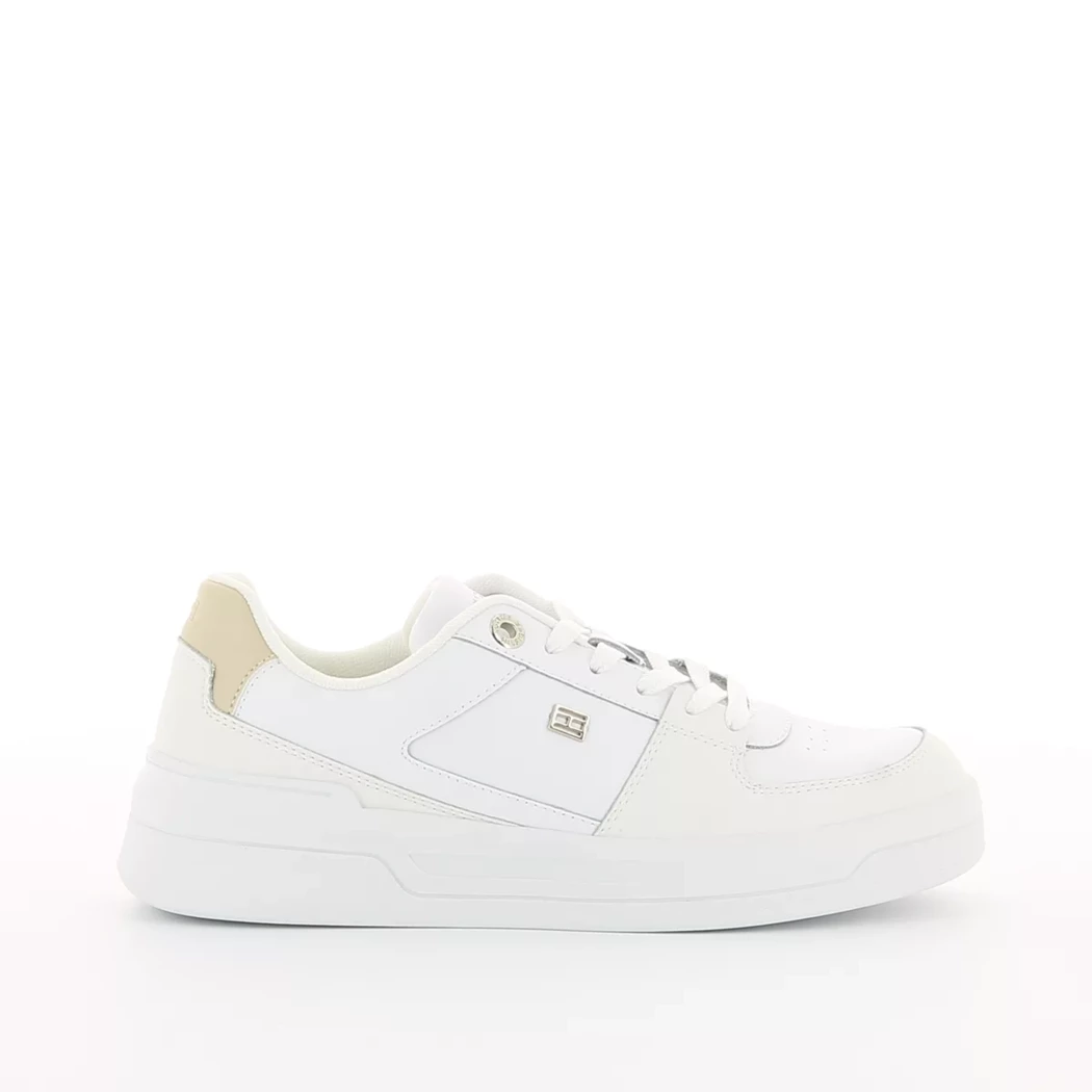 Image (2) de la chaussures Tommy Hilfiger - Baskets Blanc en Cuir