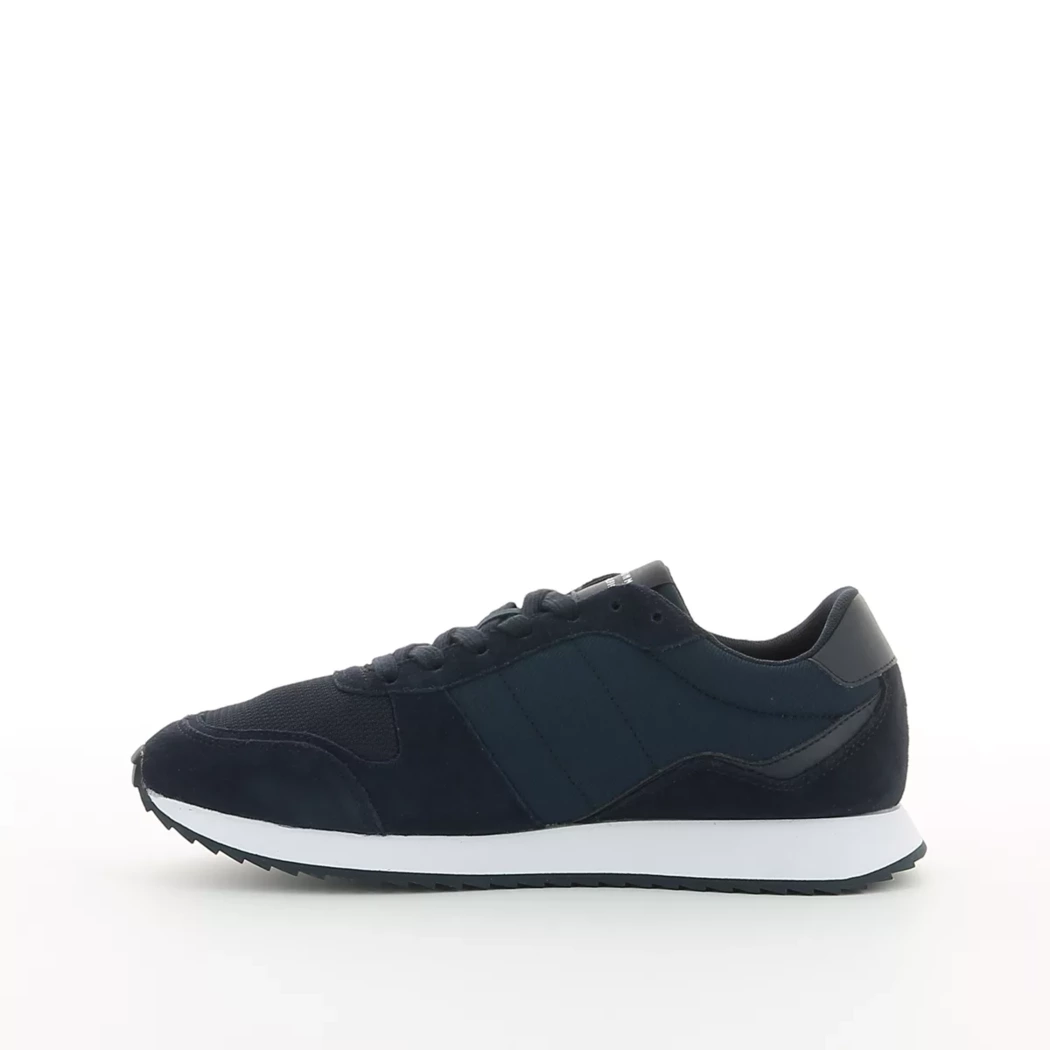 Image (4) de la chaussures Tommy Hilfiger - Baskets Bleu en Cuir nubuck