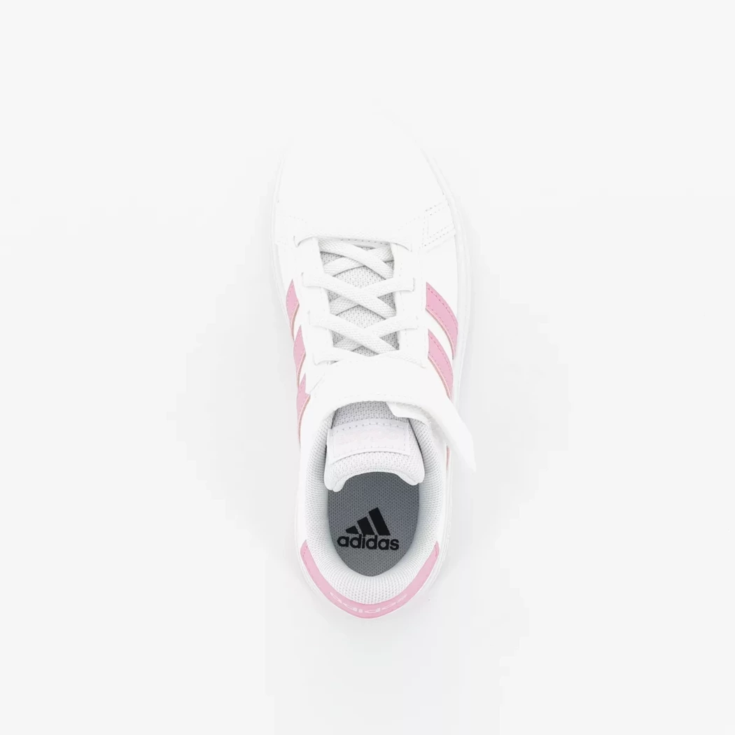 Image (6) de la chaussures Adidas - Baskets Blanc en Cuir synthétique
