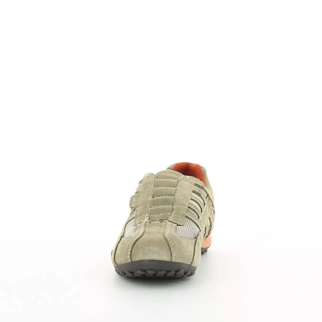 Image (5) de la chaussures Geox - Mocassins Taupe en Cuir nubuck