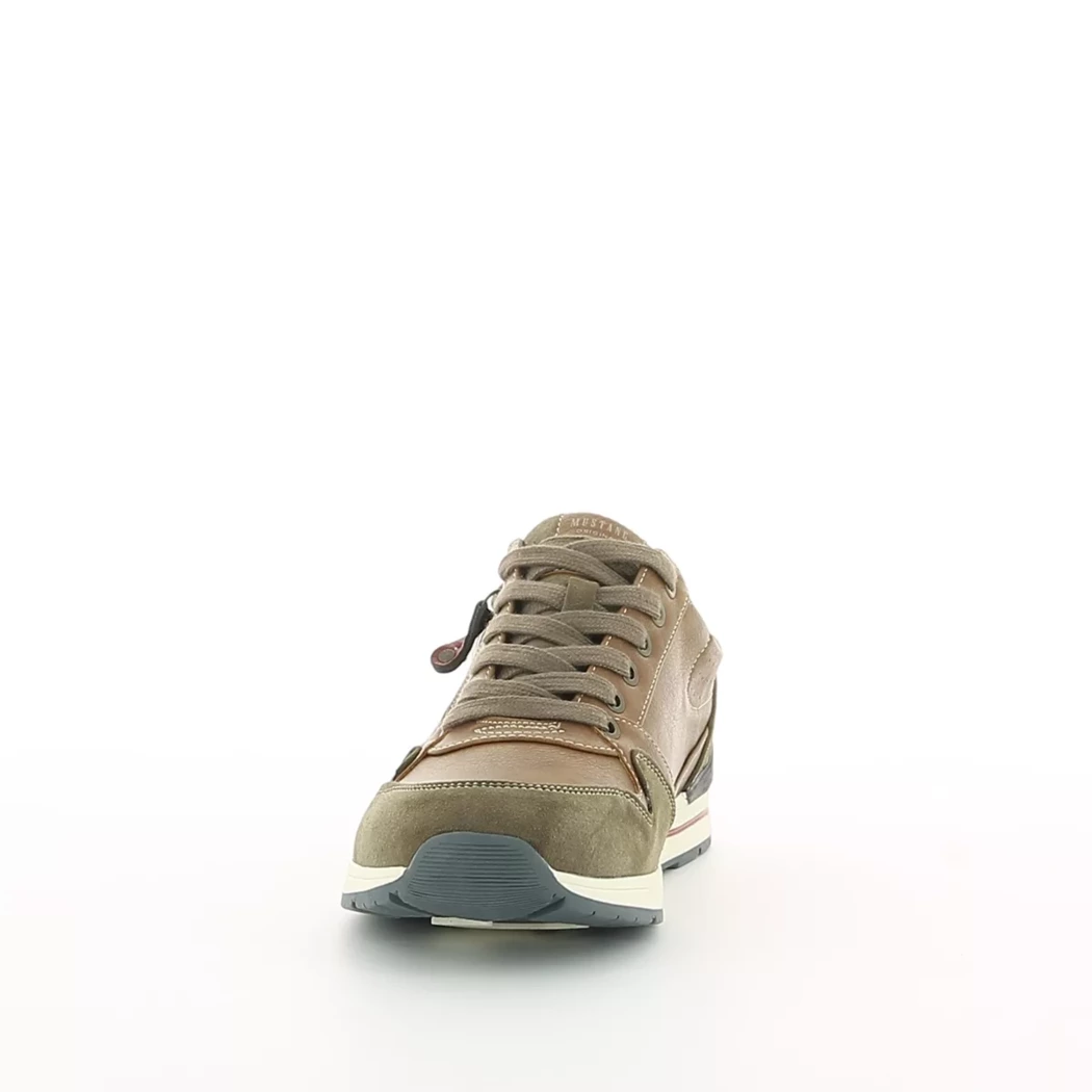 Image (5) de la chaussures Mustang - Baskets Cuir naturel / Cognac en Cuir synthétique