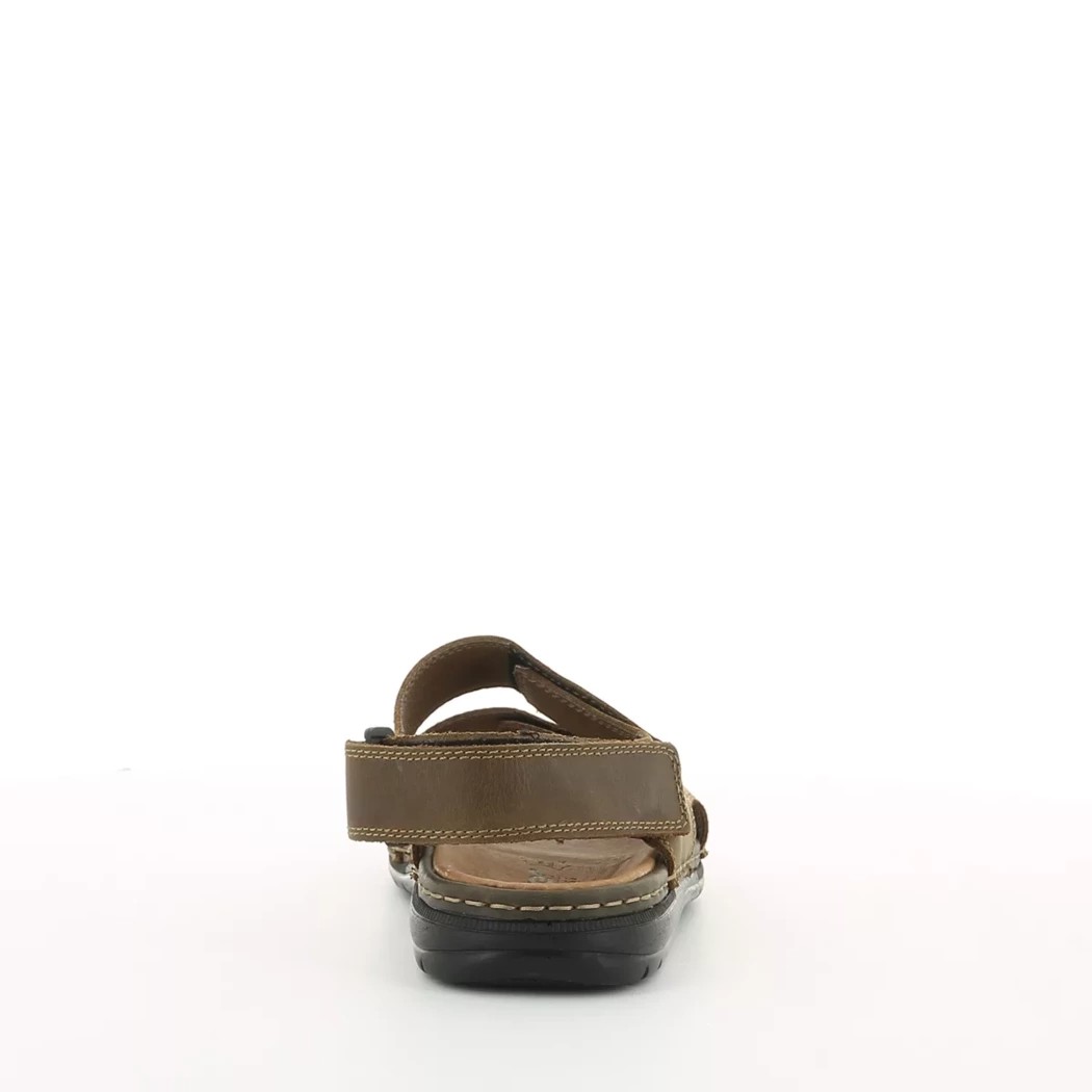 Image (3) de la chaussures Rieker - Sandales et Nu-Pieds Cuir naturel / Cognac en Cuir