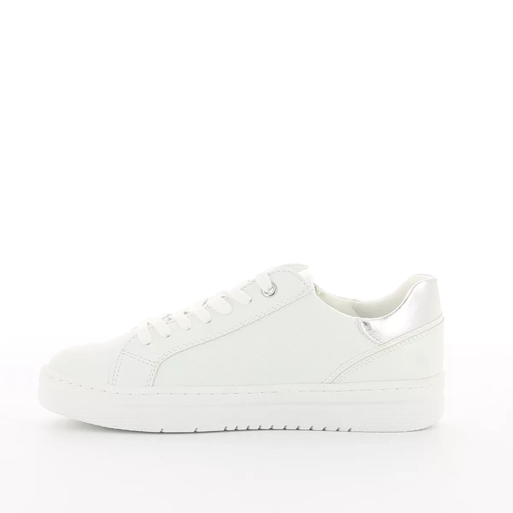 Image (4) de la chaussures Marco Tozzi - Baskets Blanc en Cuir synthétique