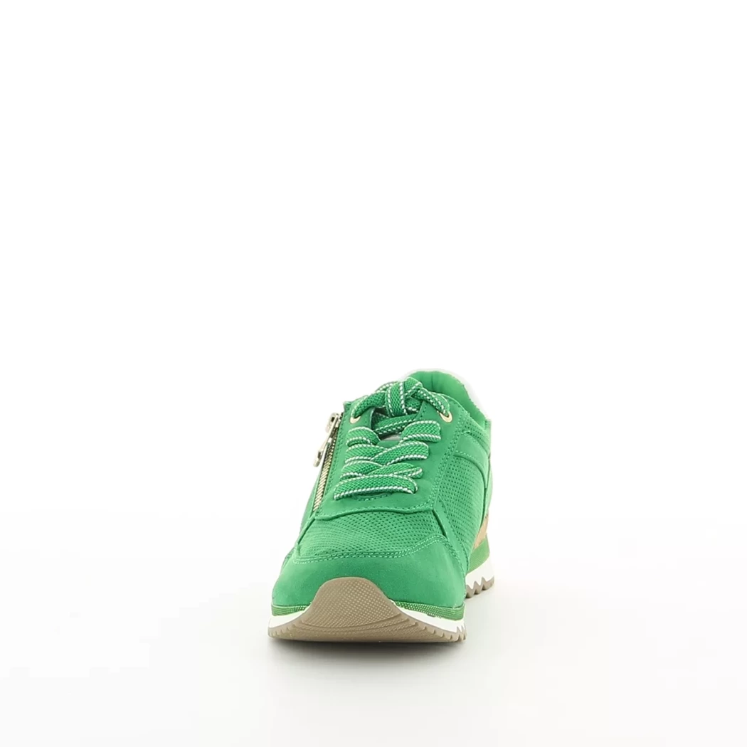 Image (5) de la chaussures Marco Tozzi - Baskets Vert en Cuir synthétique