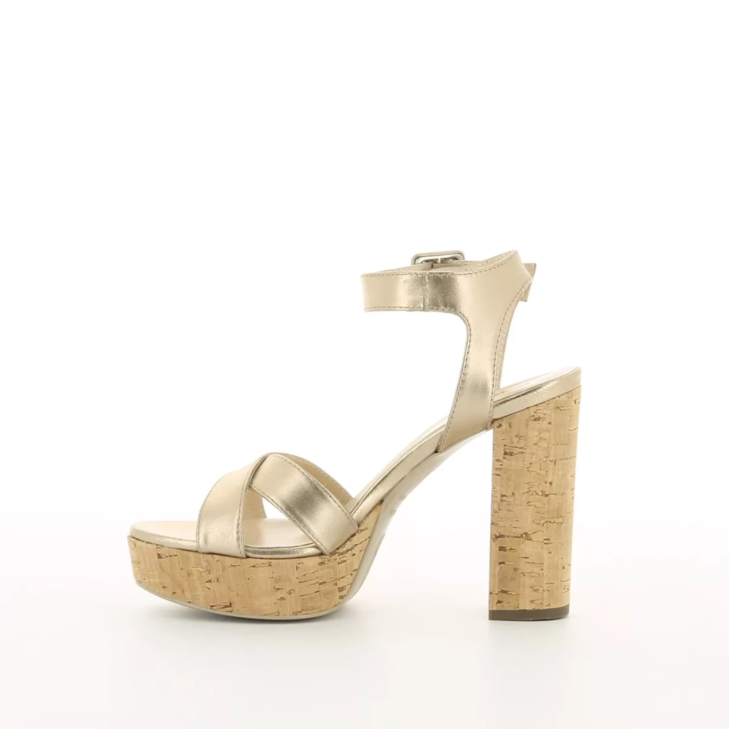Image (4) de la chaussures Nero Giardini - Sandales et Nu-Pieds Or / Bronze / Platine en Cuir
