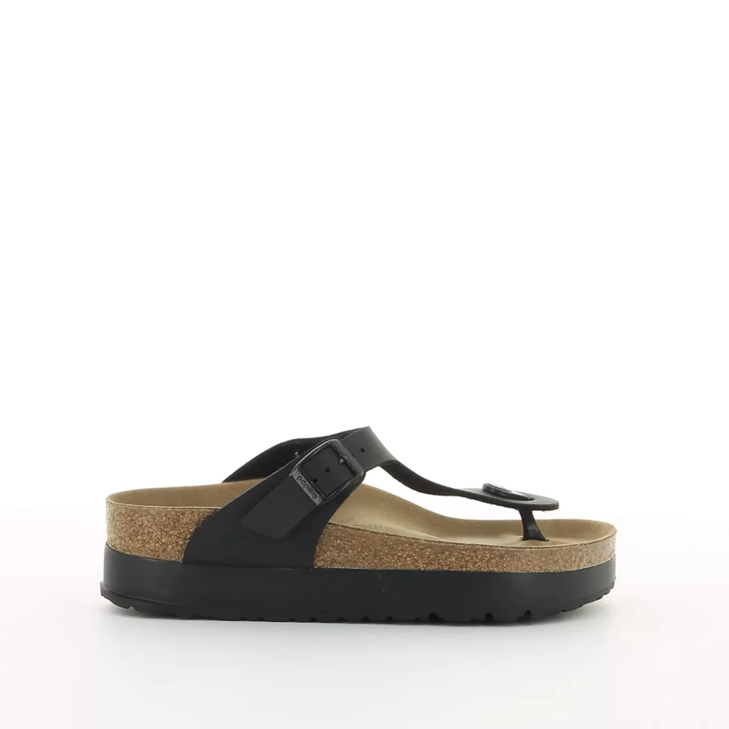 Image (2) de la chaussures Birkenstock - Mules et Sabots Noir en Cuir synthétique