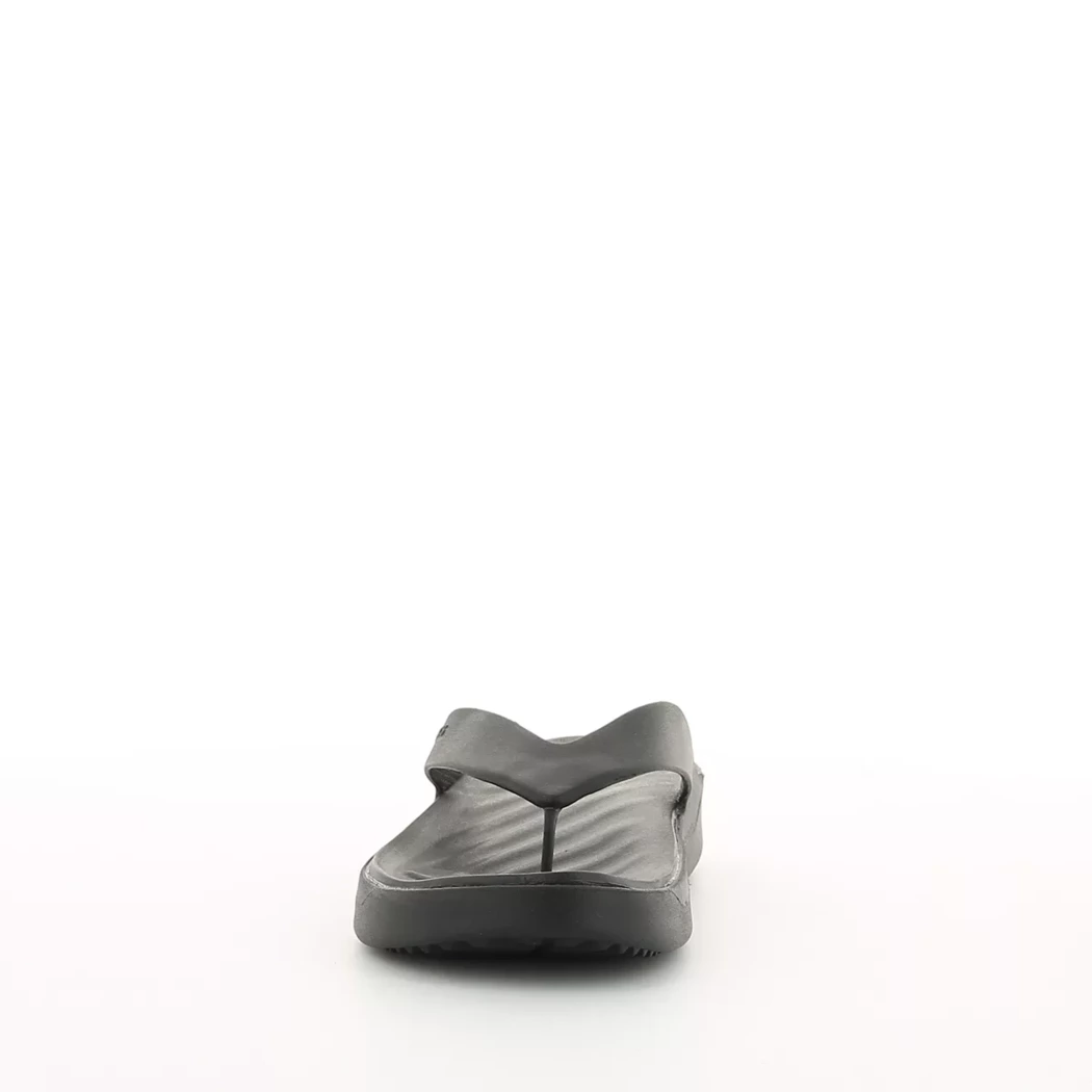 Image (5) de la chaussures Crocs - Tongs et Plage Noir en Caoutchouc