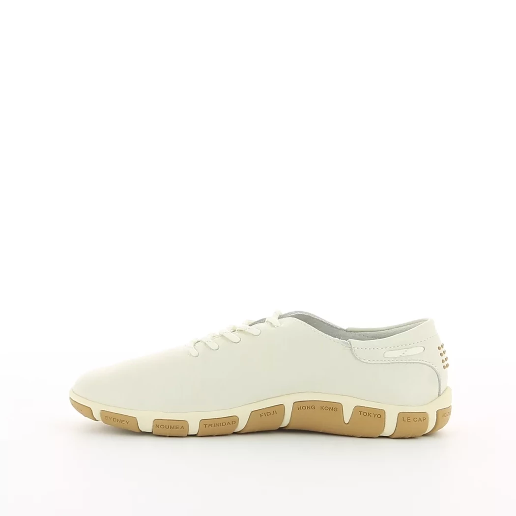 Image (4) de la chaussures Tbs - Chaussures à lacets Beige en Cuir