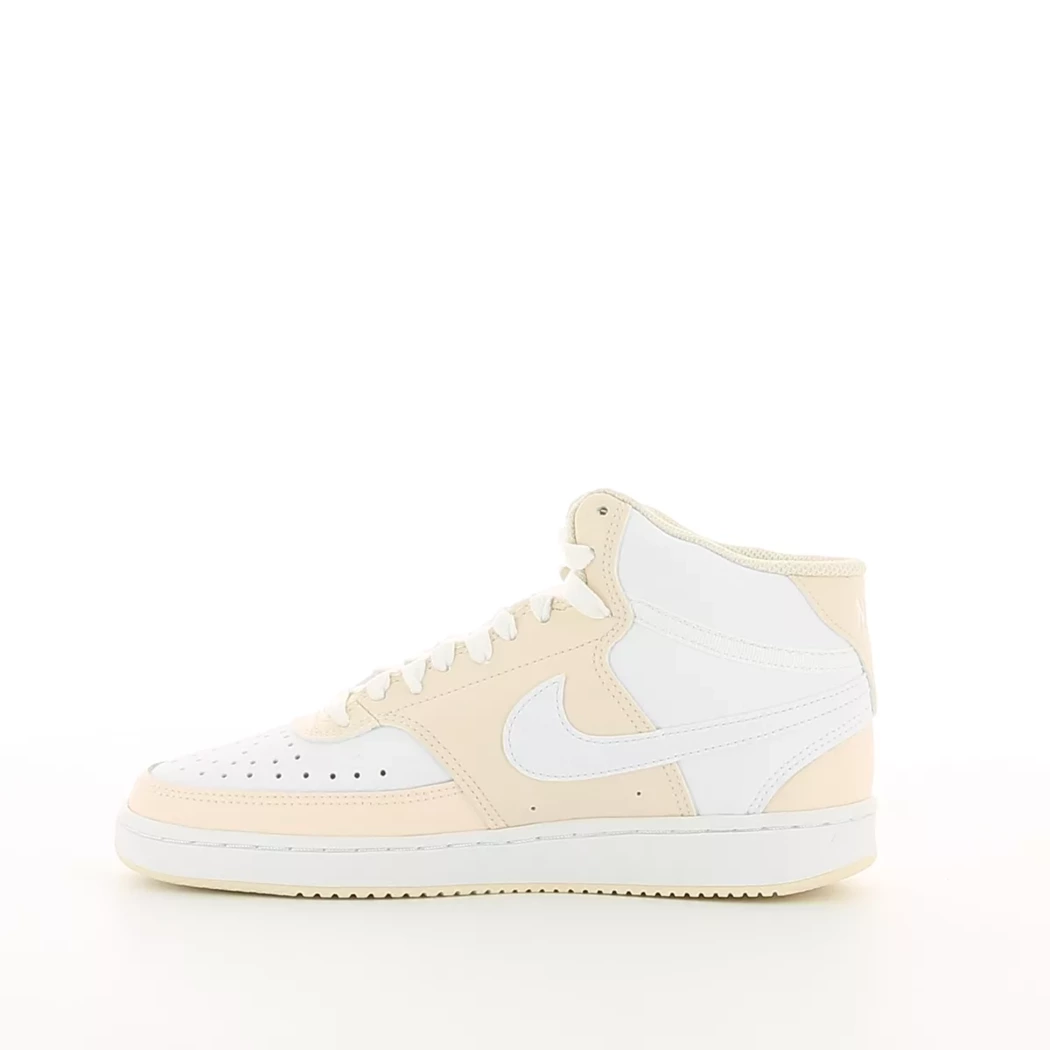 Image (4) de la chaussures Nike - Baskets Blanc en Cuir synthétique