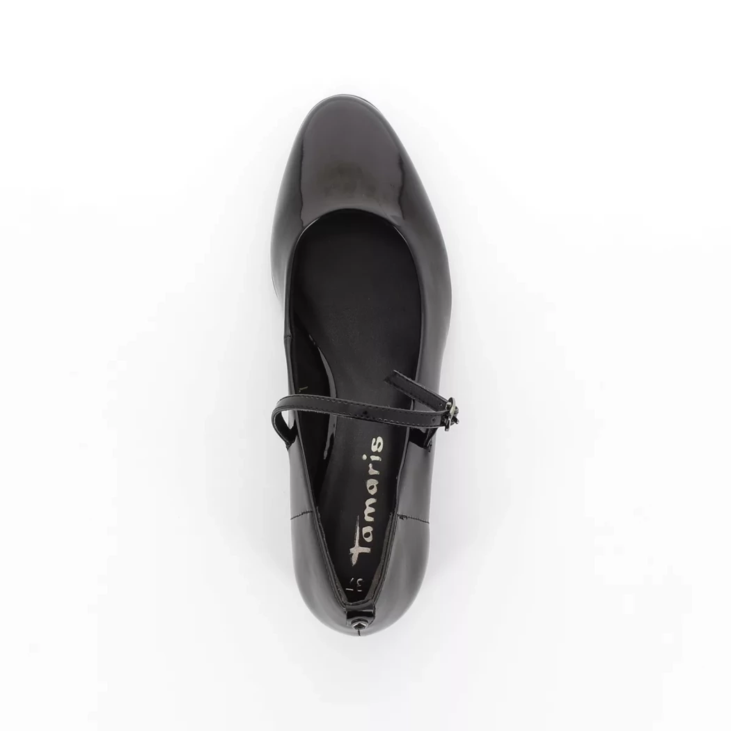 Image (6) de la chaussures Tamaris - Escarpins Noir en Cuir synthétique