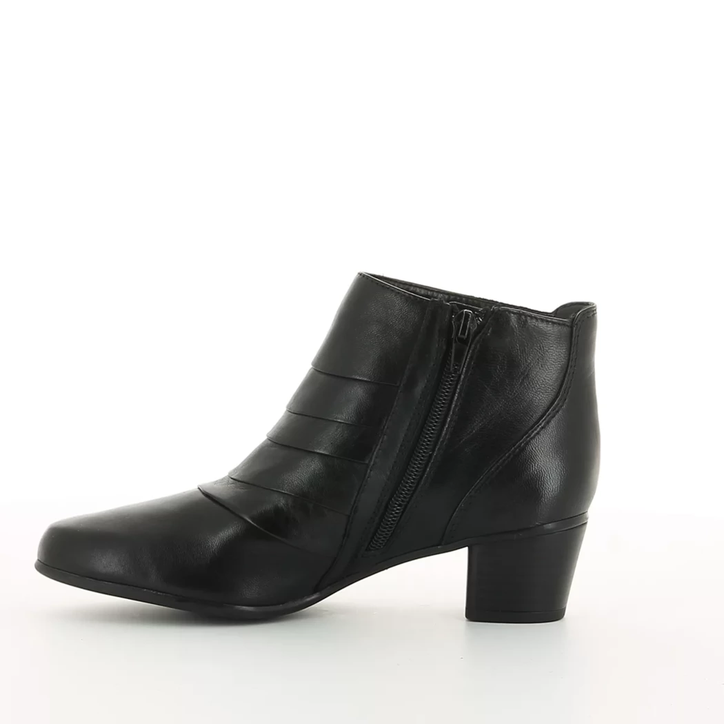Image (4) de la chaussures Desir de fuite - Boots Noir en Cuir