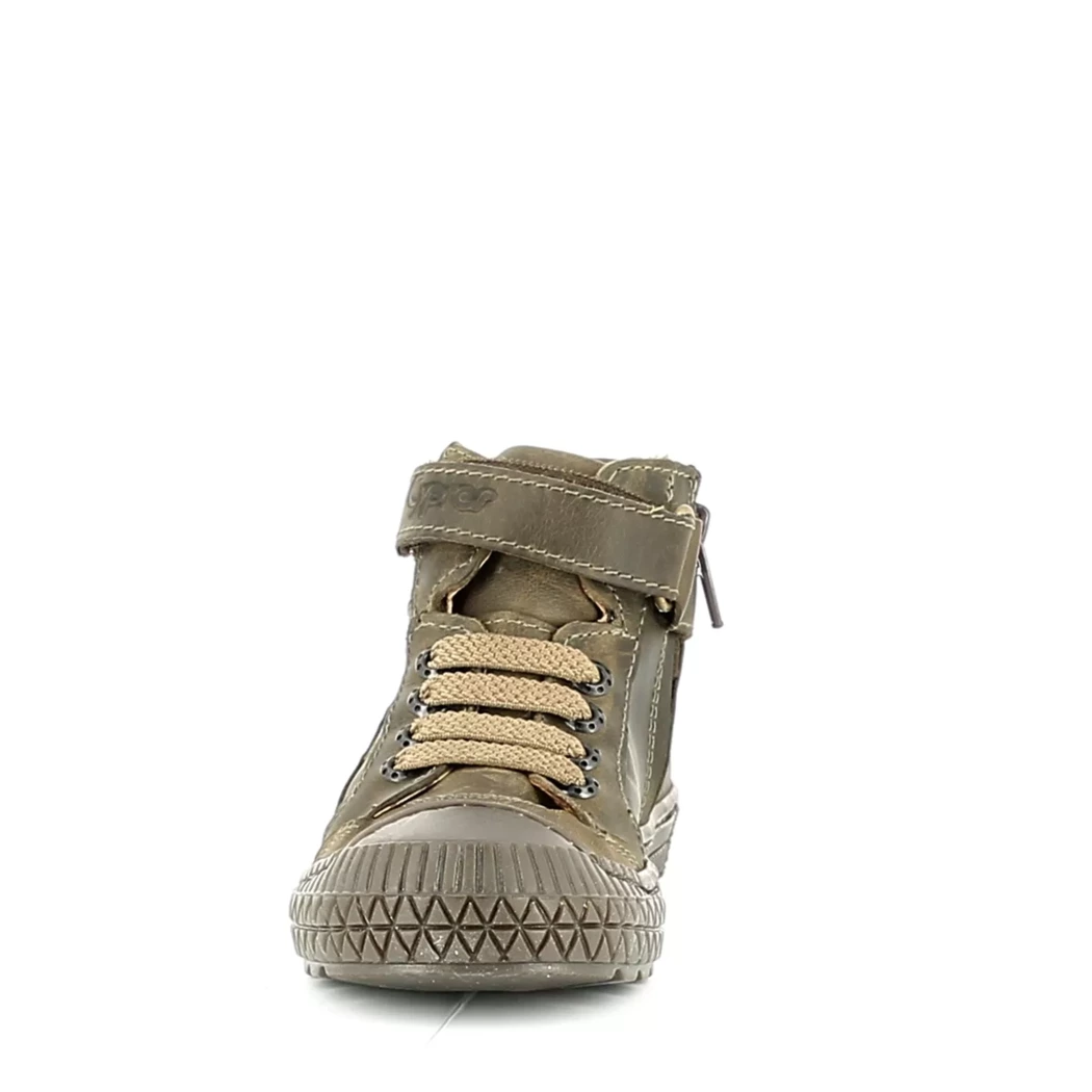 Image (5) de la chaussures Pretty Shoes - Bottines Vert en Cuir