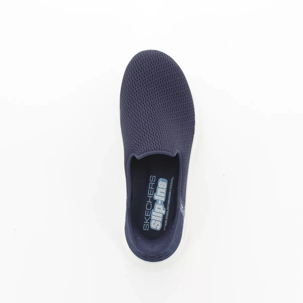 Image (6) de la chaussures Skechers - Baskets Bleu en Textile