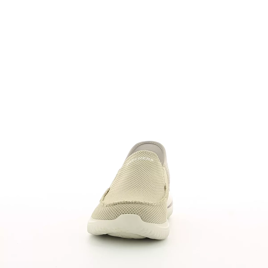 Image (5) de la chaussures Skechers - Baskets Taupe en Textile